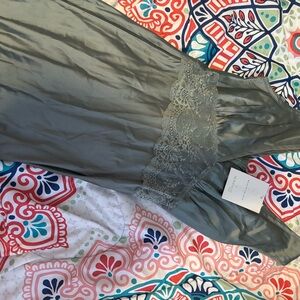 White Fox Boutique Gray Maxi Dress